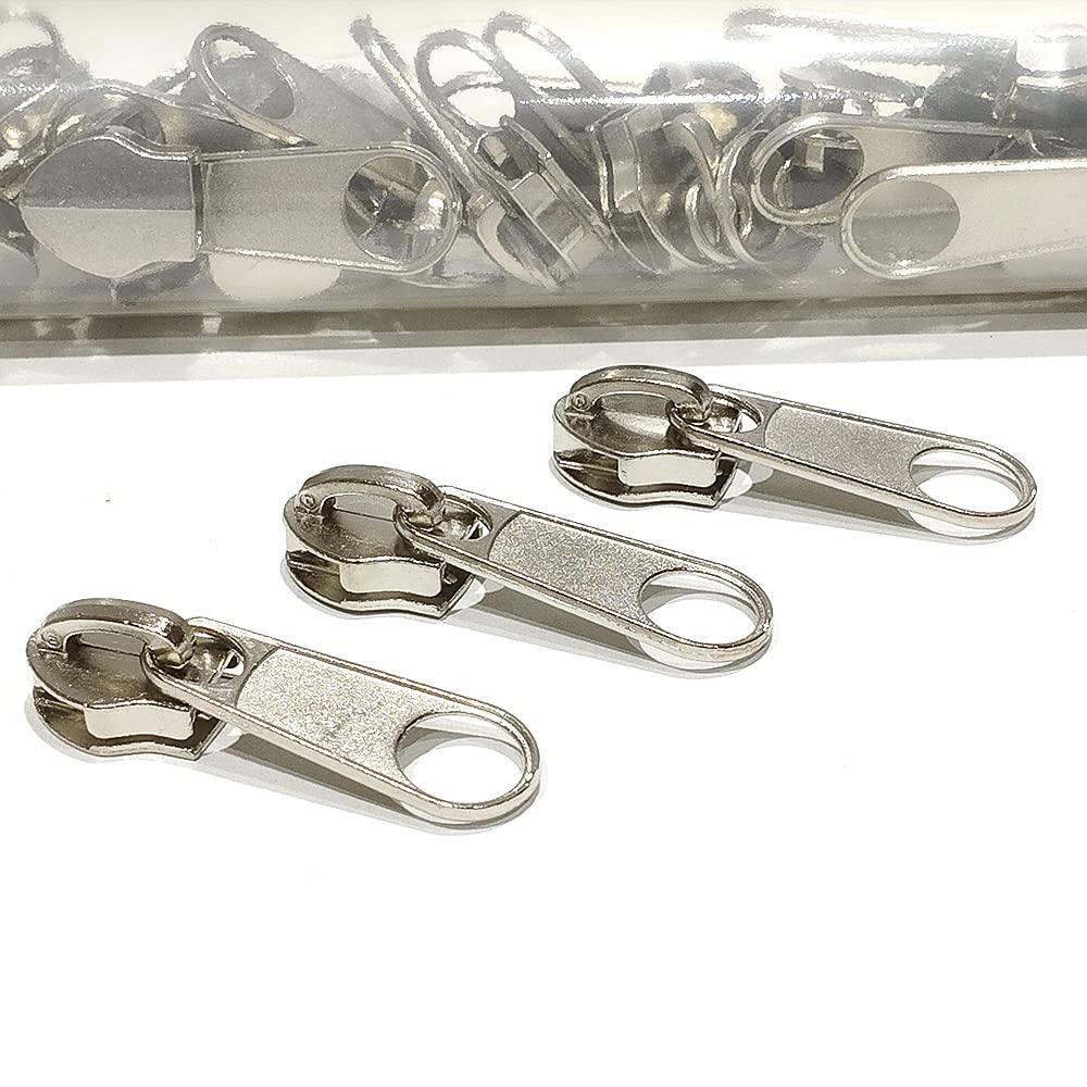 Cursori Per Cerniere Lampo #10 - Confezione Da 26 Pezzi, In Metallo, Per Riparazione E Cucito - Foto 12