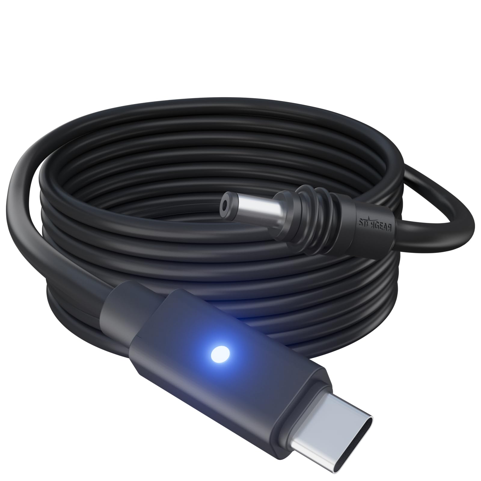 Photo 1 of STARGEAR Starlink Mini Cable 6.5FT, 16AWG Starlink Cable with Indicator Light 140W USB C to DC, Accessories for Starlink Work with 100W+ PD Source, Compatible with 28V PPS 20V PD Protocols