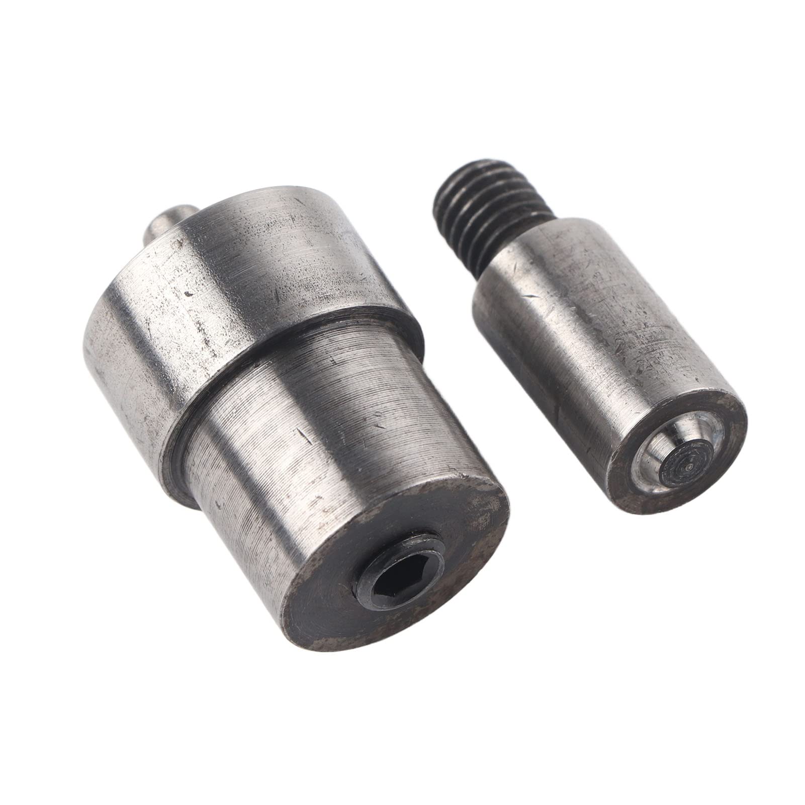 Majatou Majatou 2 Pieces Stamping die for Manual Punching Ring Machine,Manual Punching Machine Suitable Pointed End for with of Sizes Range From 3mm to 20mm (5.5mm)