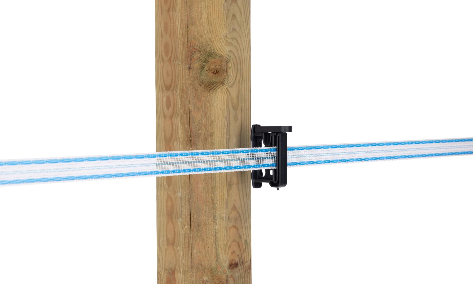 AKO Weidezaunband PlatiniumLine (weiß/blau, 200 m Länge, 20 mm breit, Tierzaun, Zubehör Weidetiere, Tierzubehör) 442821