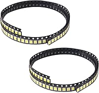 Vista 11 de Kit surtido de luces LED de diodo SMD 0805 de 5 colores x 40 piezas = 200 piezas (Chip mini 2.0mm x 1.2mm para PCB DC 20mA) Bombillas de luz