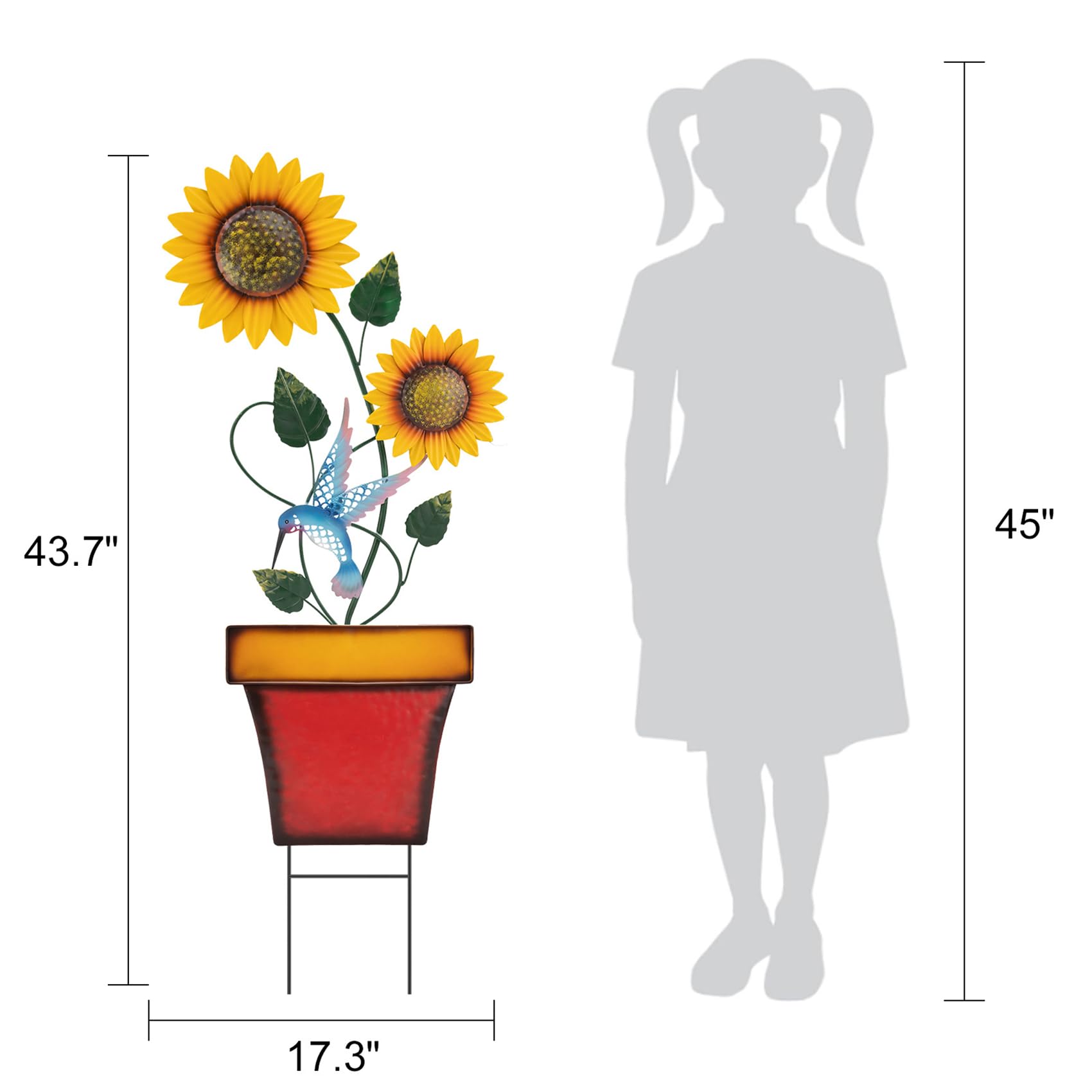 72x Piquets Décoratifs Pour Le Jardin - Objet De Décoration Extérieur