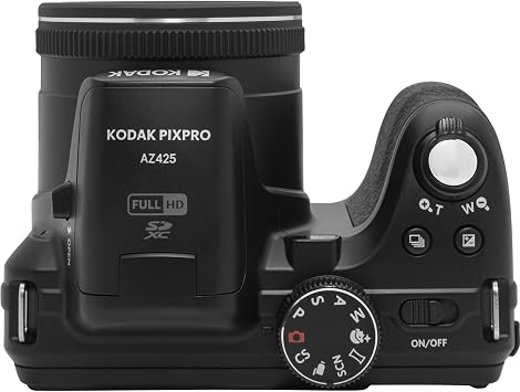 Kodak PIXPRO AZ425 Digital Camera Bundle with 32GB Memory Card, Camera Case (Black), Battery, Charger, USB Card Reader, Table Tripod, Accessories (Black)
