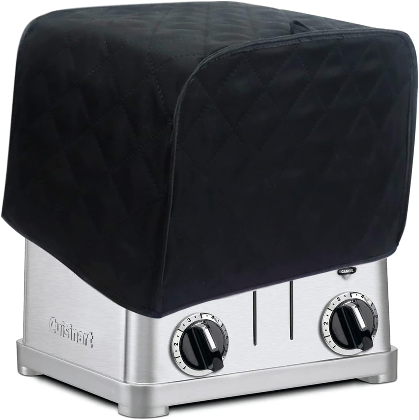Boczif Toaster Dust Cover, Polyester Fabric Quilted 2 Slice Toaster, Kitchen Small