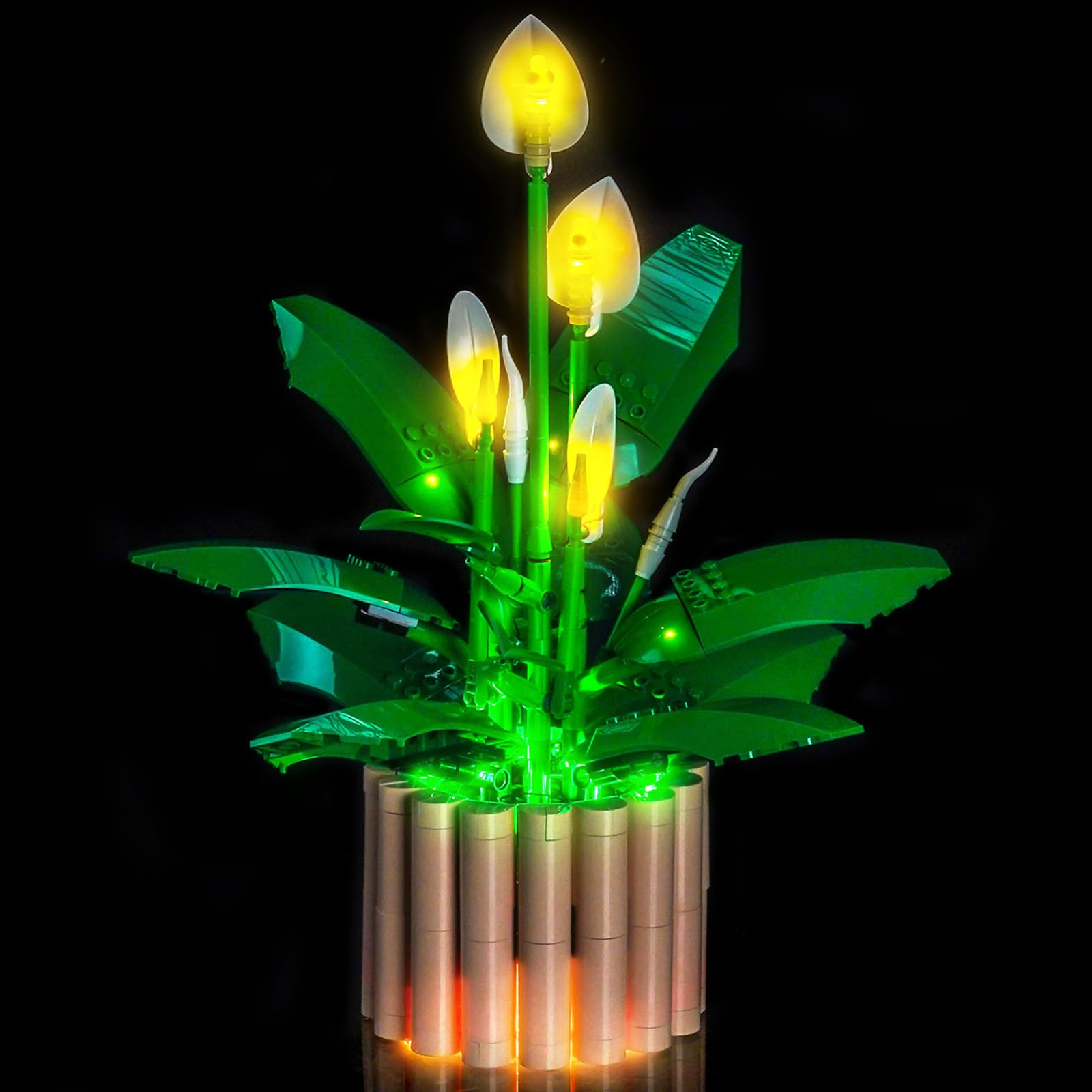 BrickBling Juego de Luces LED Compatible con Lego 10311 Orquídea Botánica Set (solo luces, no incluye bloque de construcción), versión de control — view 11