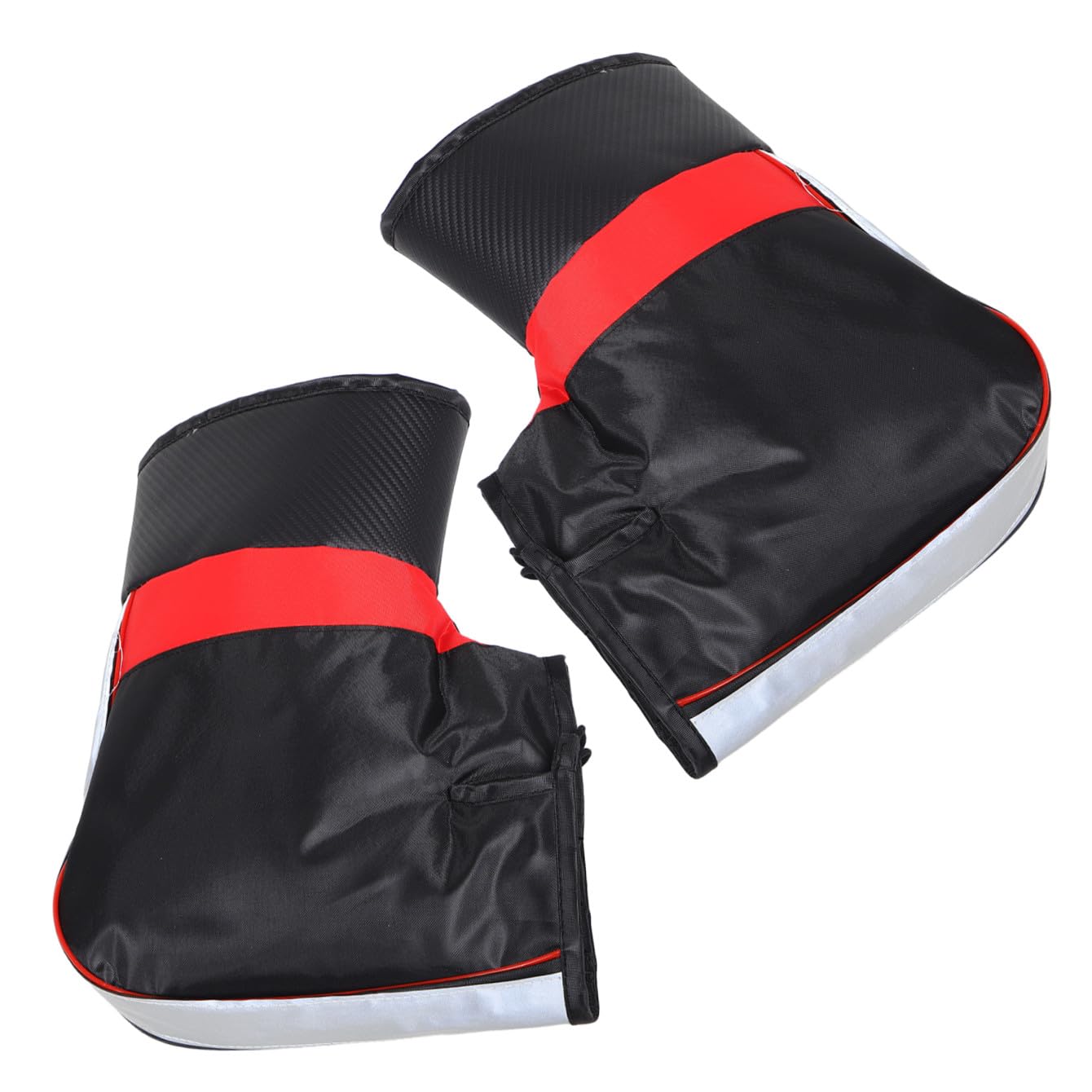 OUNONA Guanti da Moto Invernali Antivento e Impermeabili Spessi e Caldi per Scooter Design Spesso per Mantenere le Mani Calde in Inverno Adattabili Vari Modelli di Moto Elettrica