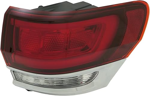 DEPO 333-1965R-ACN1 para Jeep Grand Cherokee 14-21 Luz trasera exterior LAREDO/LIMITED/ORERLAND/SUMMIT Modelo sin PLATINUM INSERT GRANITE TRIM RH