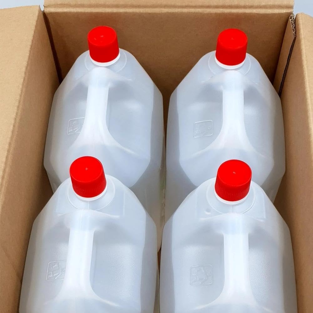 4Pezzi - 20 Litri - Bioetanolo combustibile stufe Bio Sprint 5 litri 99,9% inodore no fumo naturale no zolfo