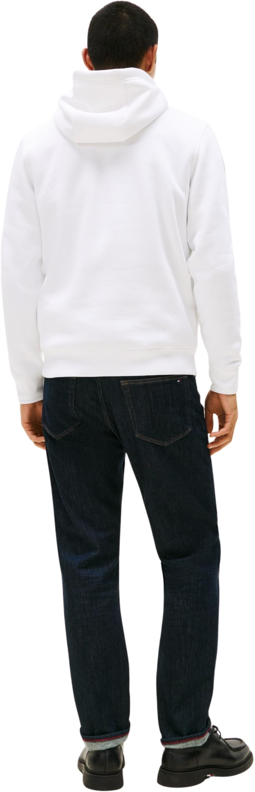 Tommy Hilfiger Oval Graphic Hoodie Mw0mw40864 Sudadera con Capucha Hombre (Pack de 1)
