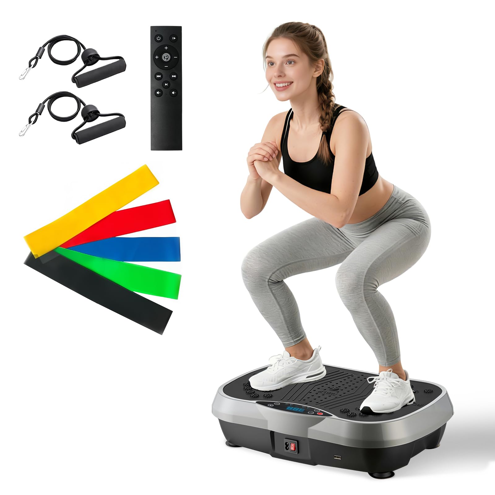 Vibrationsplatte, 200 mit tonhöhen und 10 geplanten verfahren, 500 pfund schwingungsprüfgerät mit tragflächen, lymphknoten und schmerzverringerung