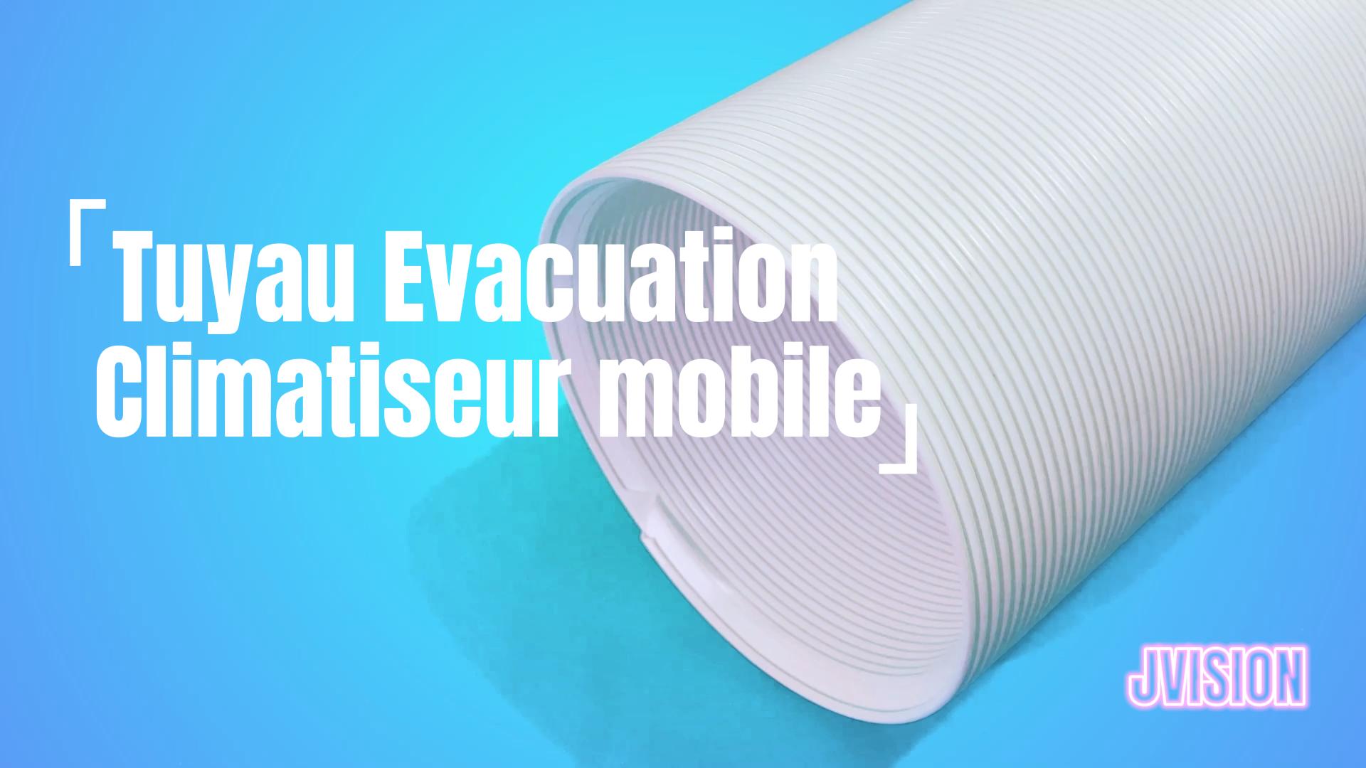 Tuyau Flexible 2m Tuyau D'Évacuation Climatiseur Mobile JOYOOO - PVC 13cm X 2m Flexible Tuyau Evacuation Climatiseur Mobile
