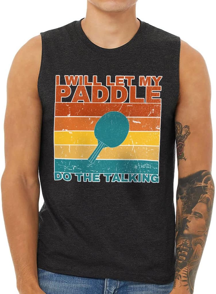 Table Tennis Jersey Muscle Tank - Unique Gifts - Table Tennis Lover Gifts