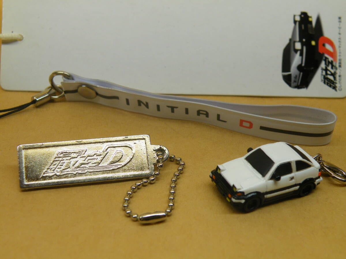 頭文字D トリプルアクセサリーストラップループ 全6種セット 頭文字D トリプルアクセサリーストラップループ 全6種セット