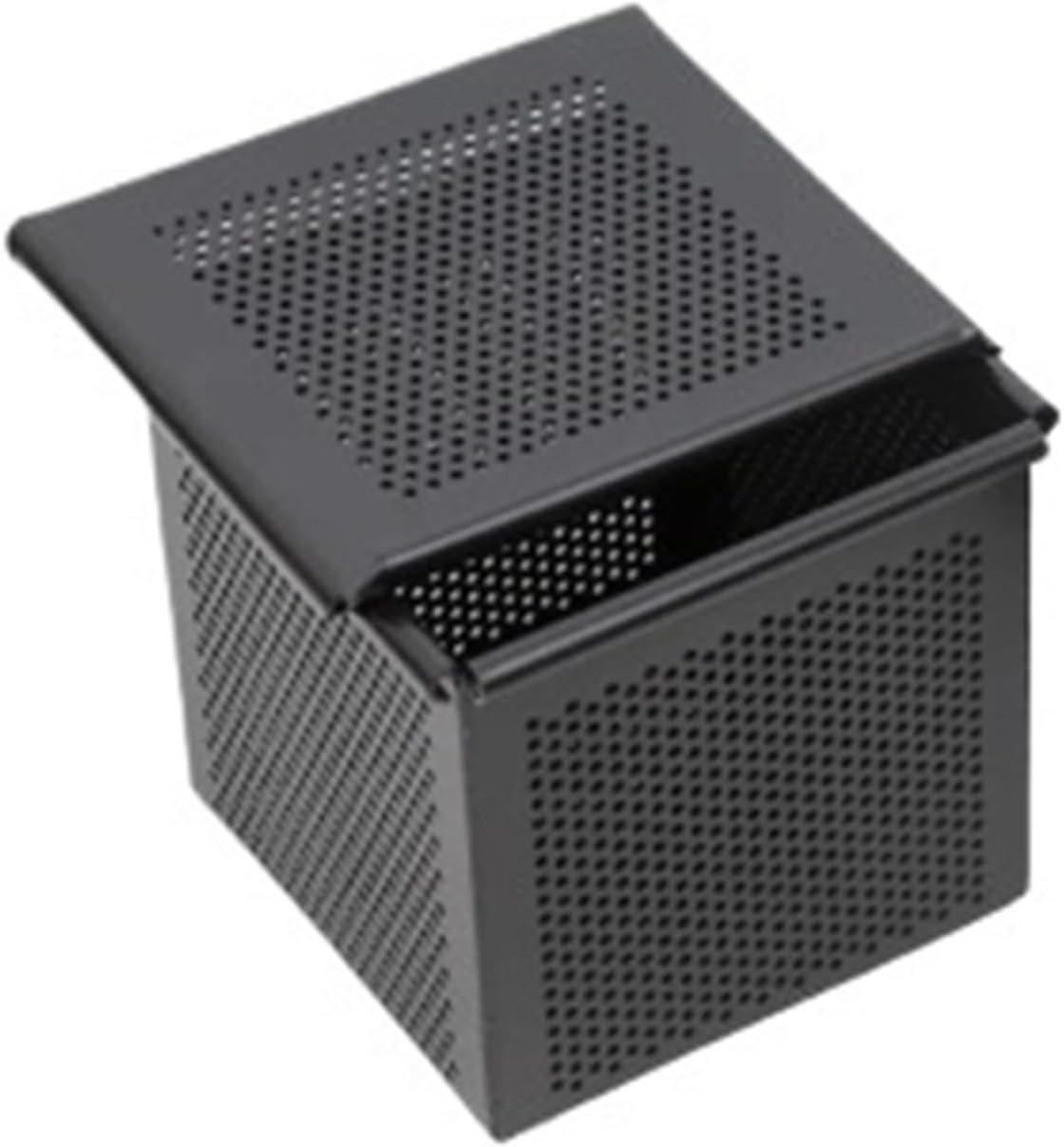 Non Stick Cube Toast Box Mold, Square Pullman Loaf Pan with Perforated Lid, Mini Croissant Baking Tool(B 2PCS 8X8X8CM)