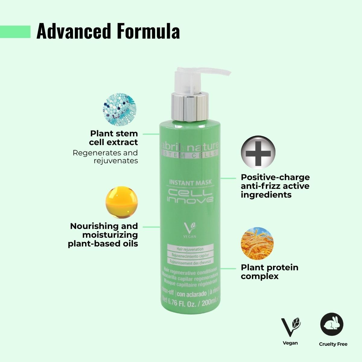Amazon.com: abril et nature - Cell Innove Hair Mask - For All Hair