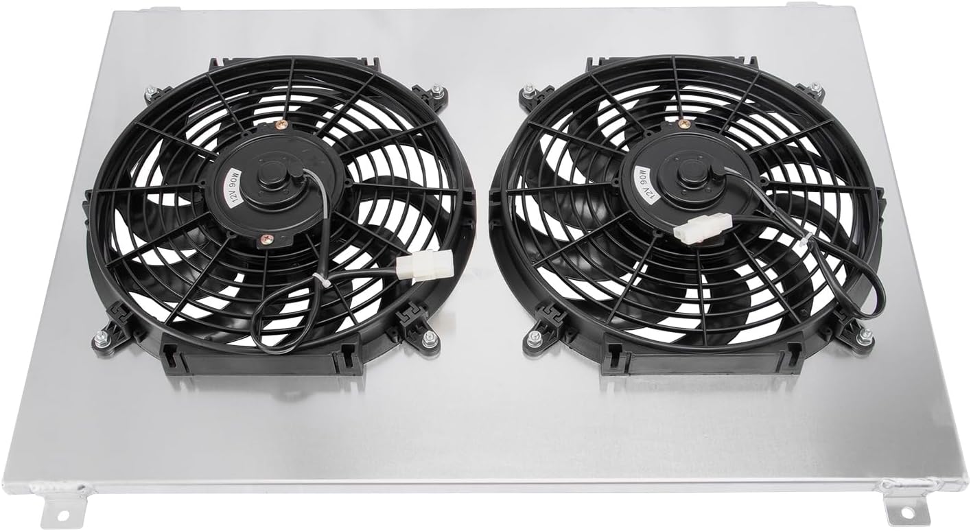 Aluminum Shroud Fan For 1980 1981 1982 1983 1984 Ford F150 F250 F350 Bronco 5.8L 7.5L V8