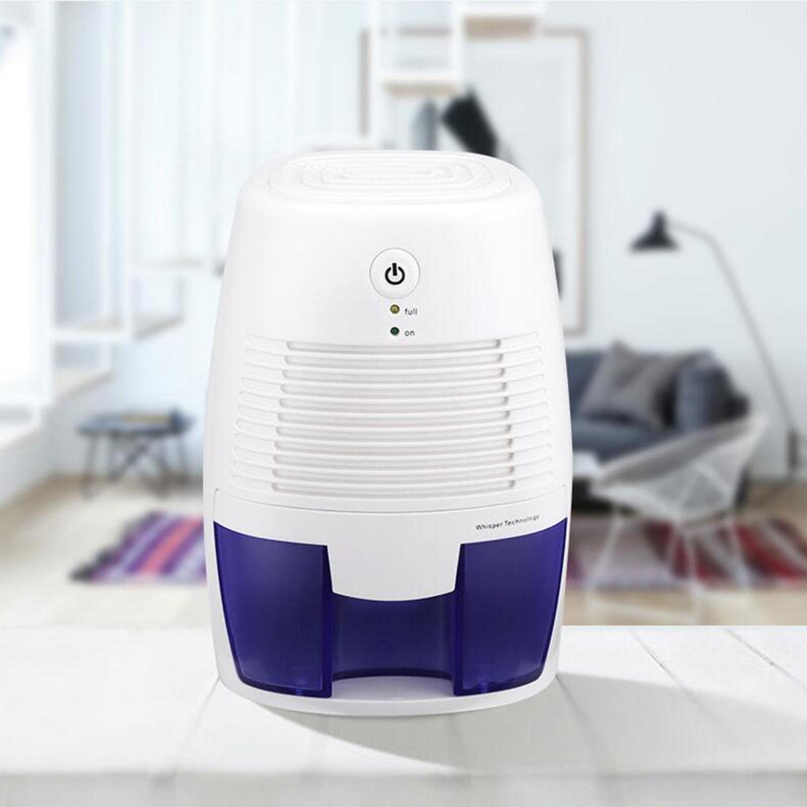 Mini Deumidificatore d'Aria, Asciugatore d'Aria, Assorbitore di umidità, Spegnimento Automatico, USB, 500 Ml