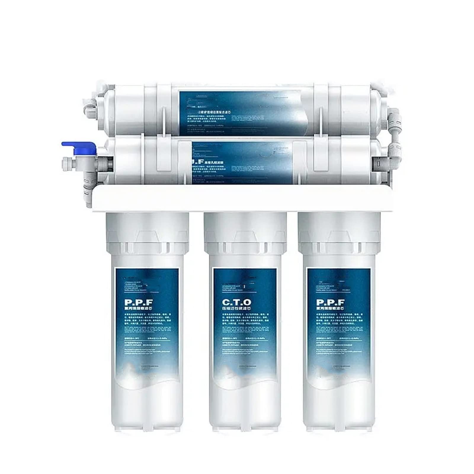 System filtrowania wody 3 + 2 5 etapów System filtrowania wody pitnej Oczyszczanie do kuchni domowej z zestawem wkładów filtracyjnych Tap Bezpieczne materiały(Water Purifier)