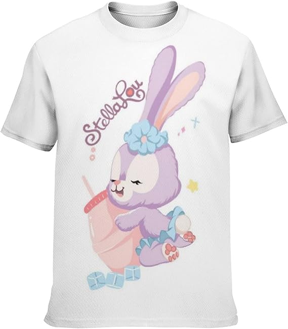Amazon ステラルー Tシャツ 半袖 可愛い 柔らかい おしゃれ ファッション キャラクター カジュアル ユニセックス グッズ Tシャツ カットソー 通販