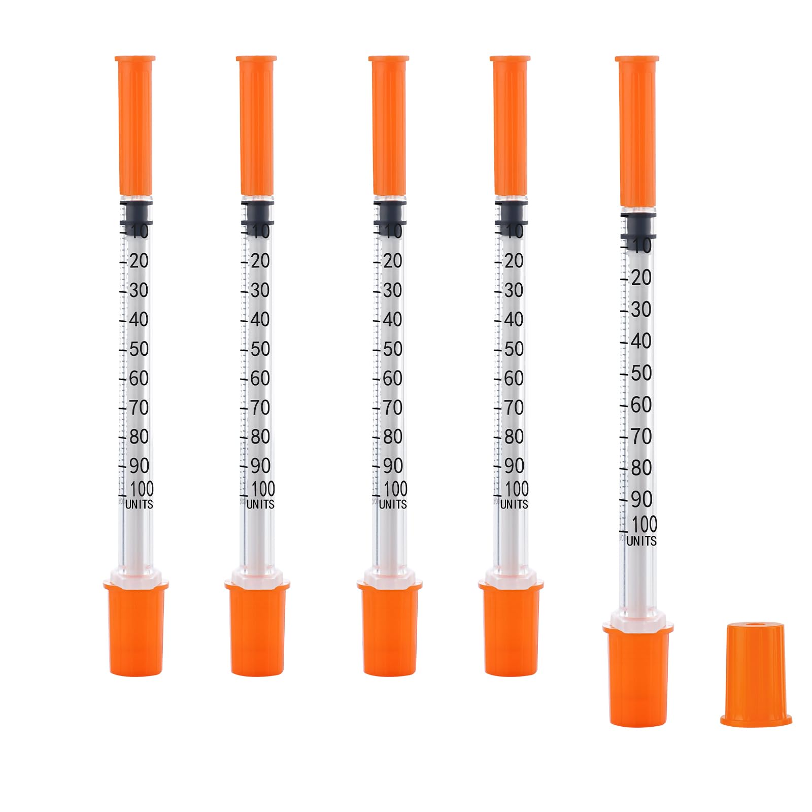 1ml/cc 32G 5/16 Inch Syringes, Lab Dispensing Syringe, Individual Wrapped, Box of 100 — Amazon image 7