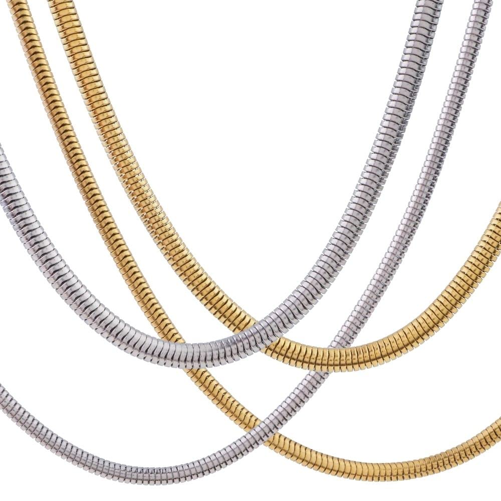 Amazon | アバレント スネークチェーン 太め メンズ レディース