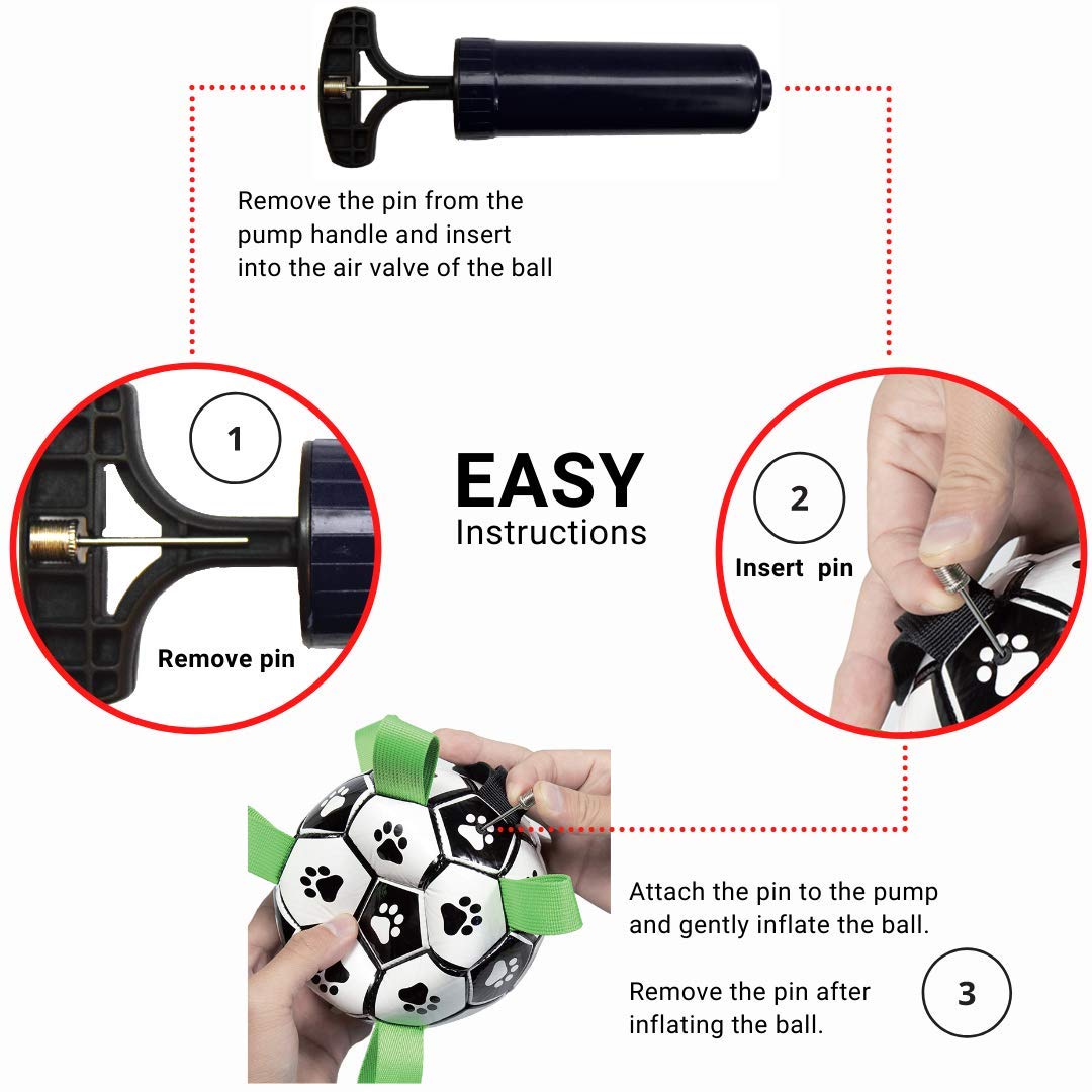 Pallina Giocattolo Per Cani Con Cinghia - Interattiva, Galleggiante, Per Interni Ed Esterni - Foto 9