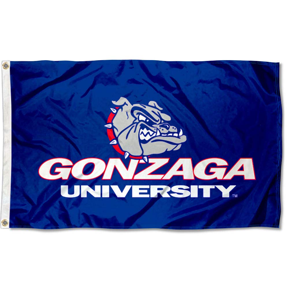 Gonzaga Bulldogs Wordmark Flag