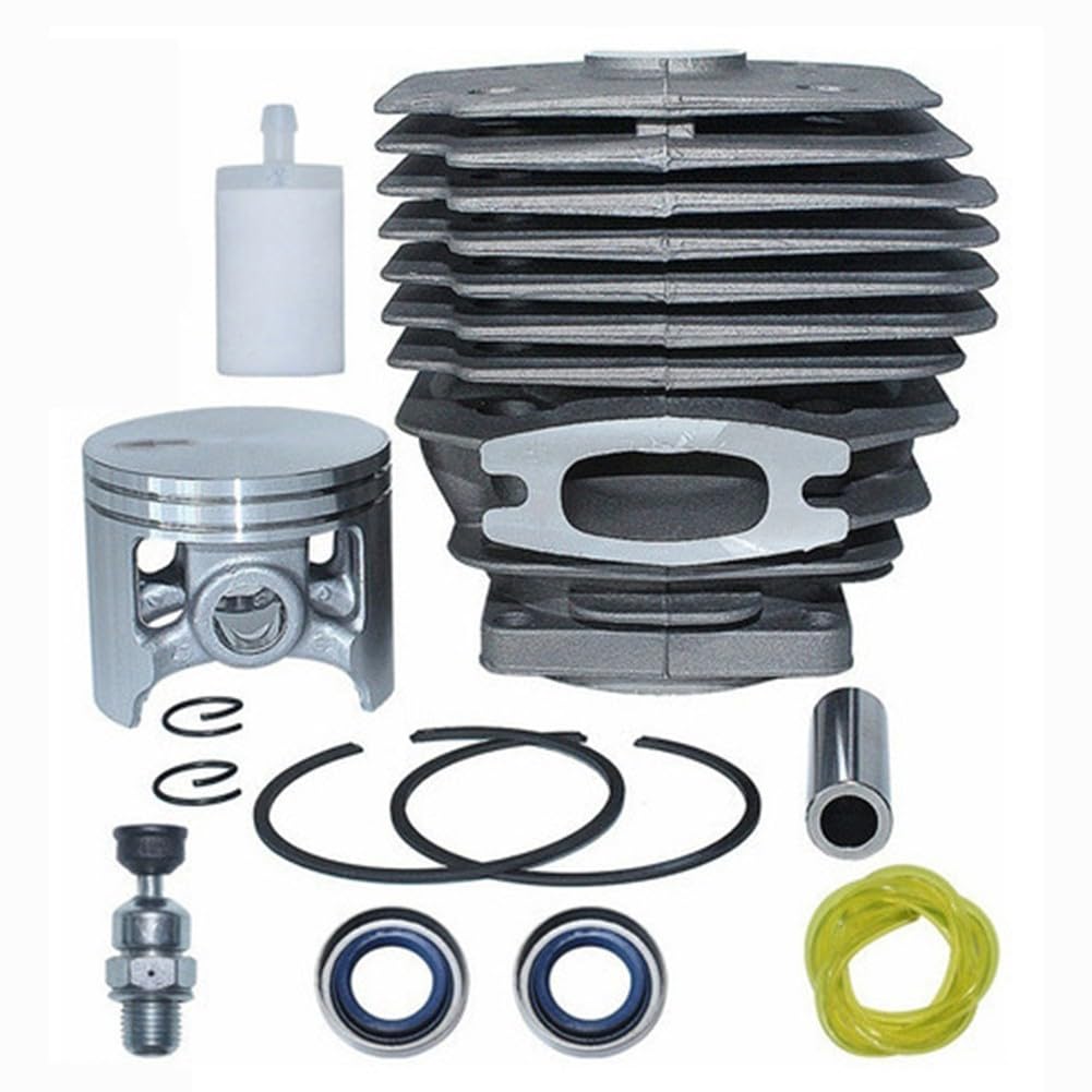 Kit de cilindro de pistón de 56 mm para motosierra 395, 395Xp, 359Epa con piezas 56 mm para kit de pistón para motosierra 395, 395Xp, 359Epa, número de pieza: 503 99 39 03, 503993971