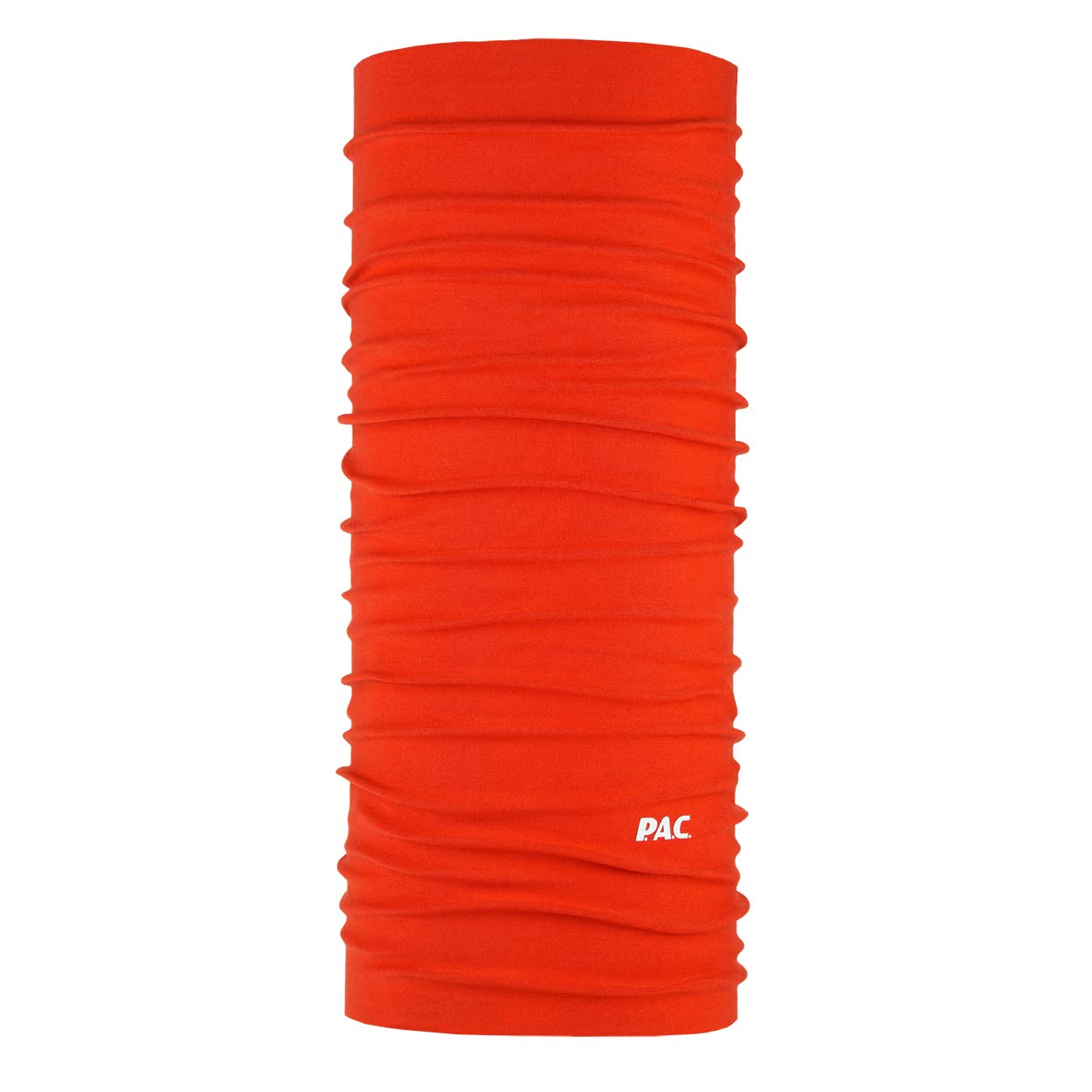 P.A.C Germany Polyester Multifunctional Scarf, 53-62 cm Size, Red