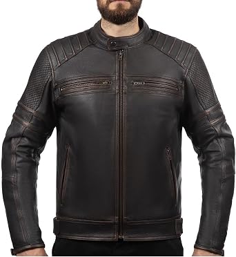Colorado Cross-Country Classic Motorcycle Leather Jacket