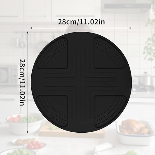 Miniatura 2 de Salvamanteles de silicona para Ninja Crispi, tapete reutilizable resistente al calor, agarraderas calientes, protector de encimera de cocina,