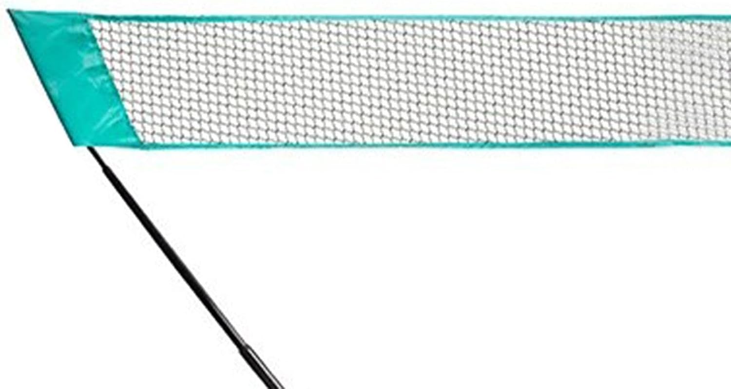 Badminton Net Set Badminton Net Stand resiient with Storage Base for Adults Sports (Without Ball)