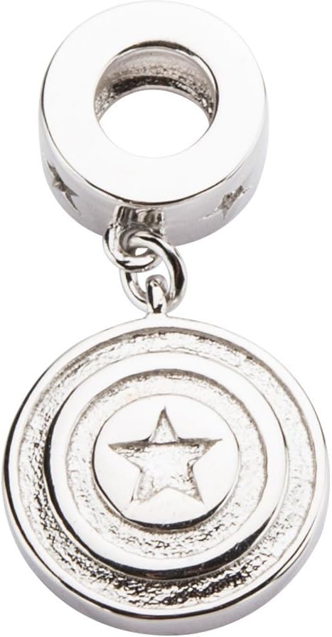 Deals Daily Captain America Shield Dangle Charm