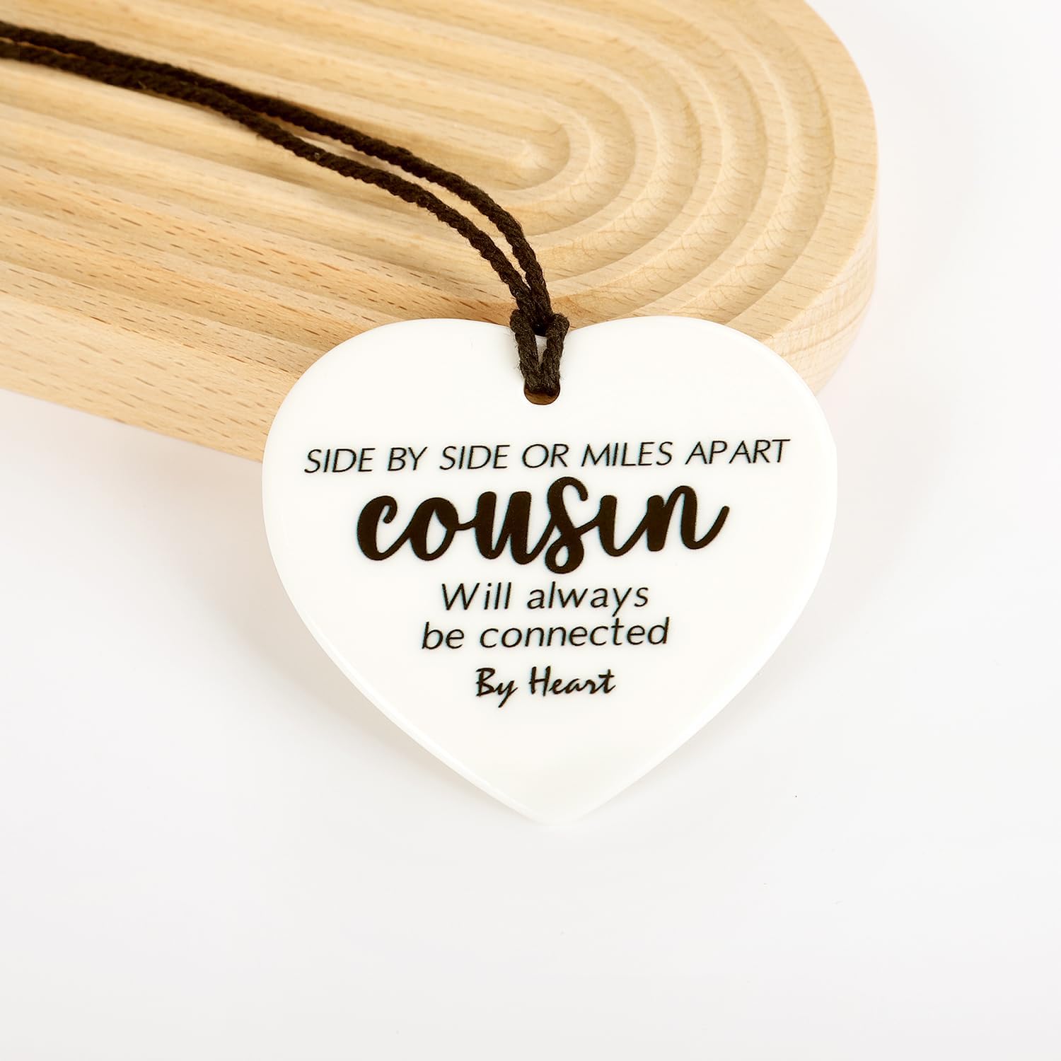 Cousin Gifts for Women,Birthday Gifts for Cousin Female,Best Cousins Gifts,Mug,Candle,Keychain,Ceramic Ornament - Image 4