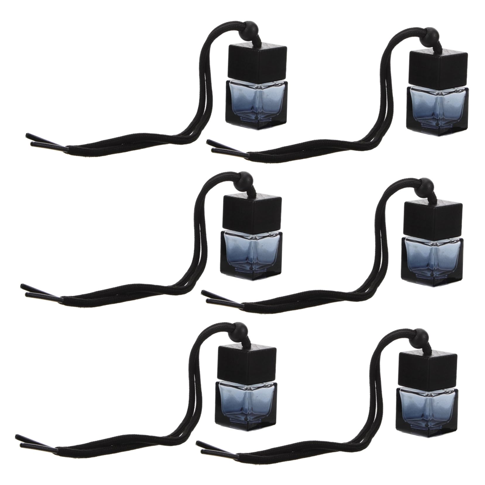 SOLUSTRE 24pezzi Diffusore Profumo Auto Ricaricabile Bottiglie Appese Per Con Design Elegante Accessori Per Specchietto Retrovisore Fragrance Per Auto e Casa