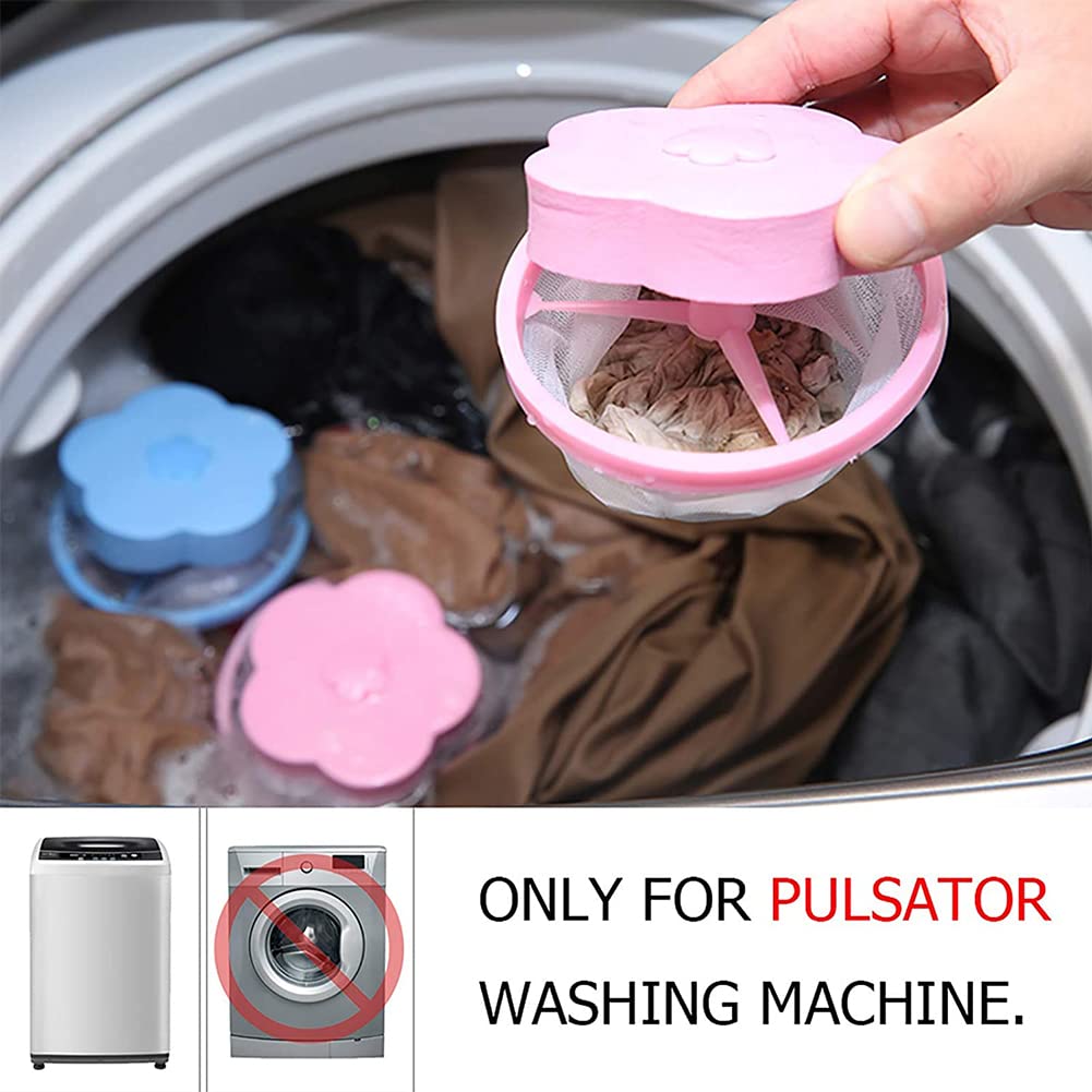 Reusable Washing Machine Floating Lint Catcher Mesh Trap Bag Hair - View #8