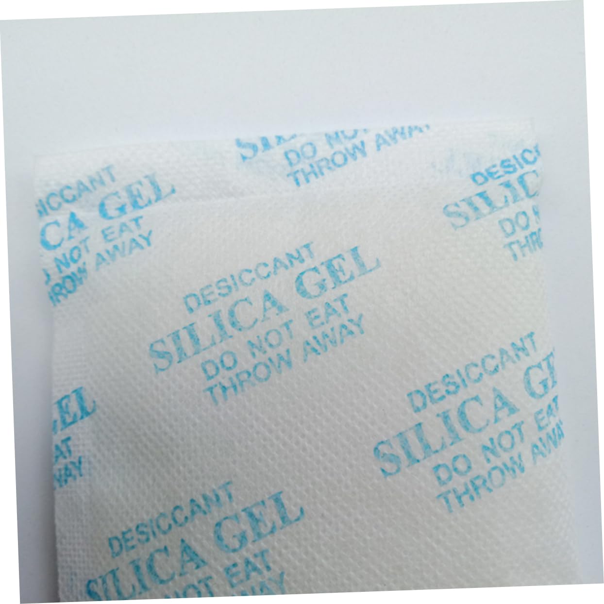 SOLUSTRE 50 Sachets Déshydratants Absorbeur D'humidité en Gel de Silice 50g Tissu Non Tissé Bleu pour Tiroirs et Vêtements Prévention Condensation et Maintien Sec