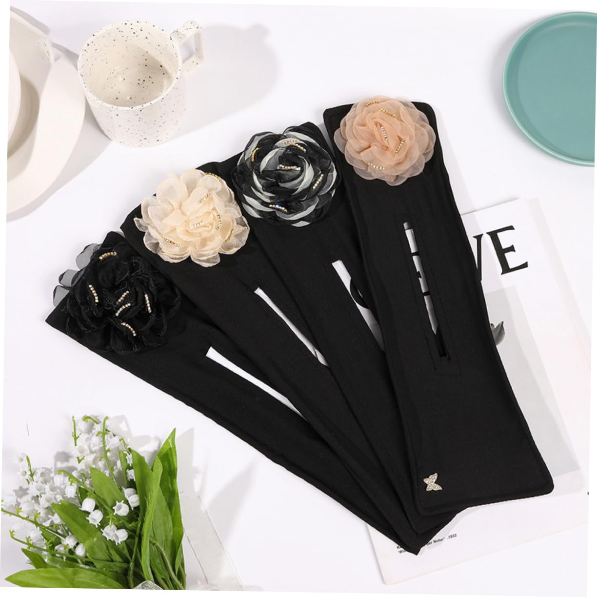 FOMIYES 12stücke Blumen Haarknoten Maker Große Blumenform Für Hochsteckfrisuren Haarstyling-tool Für Reisen Partys Und Sportaktivitäten Dekorativ Und Praktisch
