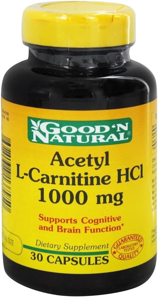 Good N Natural Acetyl LCarnitine 1000 mg 30 Capsule