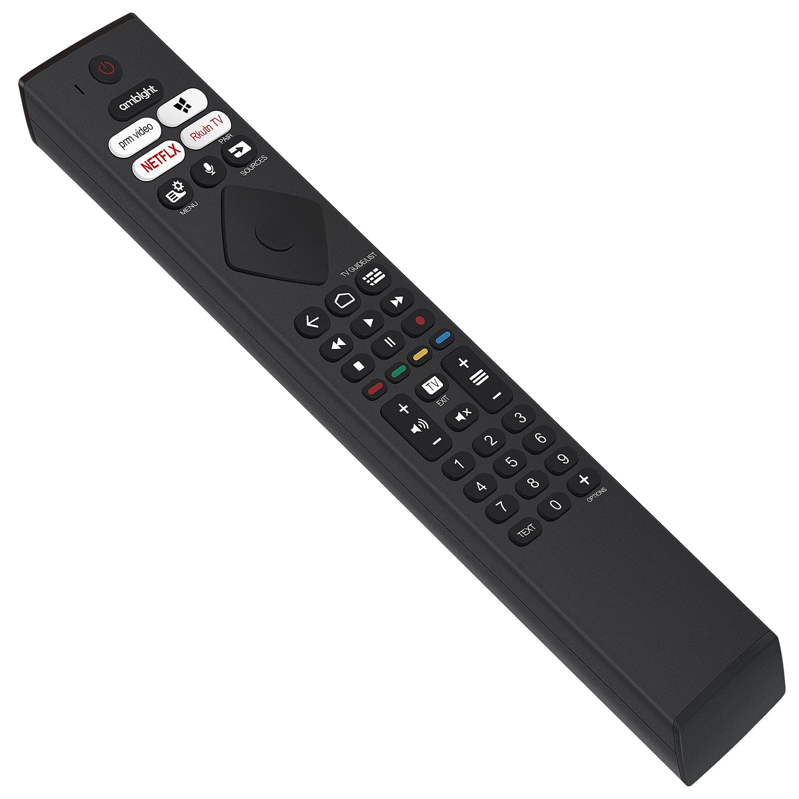 Télécommande Vocale De Remplacement Pour Philips TV - Compatible 65OLED806, 55OLED936, 43PUS8505 Et Autres