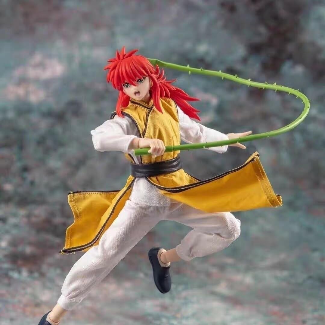 Amazon.co.jp: 戦闘服 蔵馬くらま1/12 可動フィギュア15cm ゆうゆう 