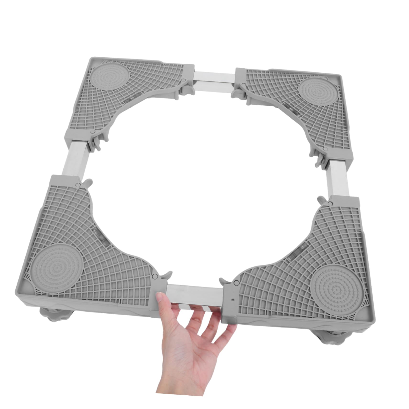 Base Lavadora Ajustable Soporte Antivibración Para Lavadora y Secadora