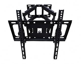 PROSAC Full Motion TV Wall Mount Bracket for 23–55 Inch LED/LCD/Plasma TVs | Heavy Duty Swivel Tilt TV Stand Holder | VESA 100x100 to 400x400 mm Compatible | with Mounting Kit