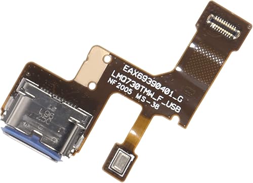 Miniatura 4 de D-FLIFE Para LG Stylo6 USB Cargador Conector Placa de Carga Puerto Dock Flex Cable Reemplazo para LG Stylo6 Stylo 6 LG Q730 6.8 pulgadas 2020 (para