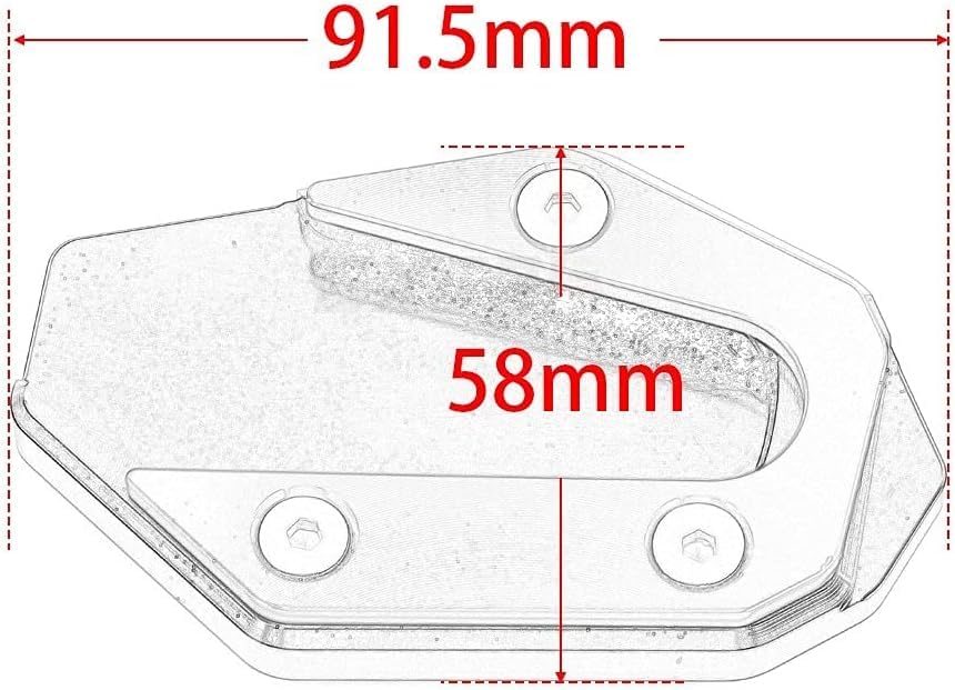 Pied de béquille moto pour Yamaha YZF-R3 : stationnez sereinement sur herbe et gravier - 3