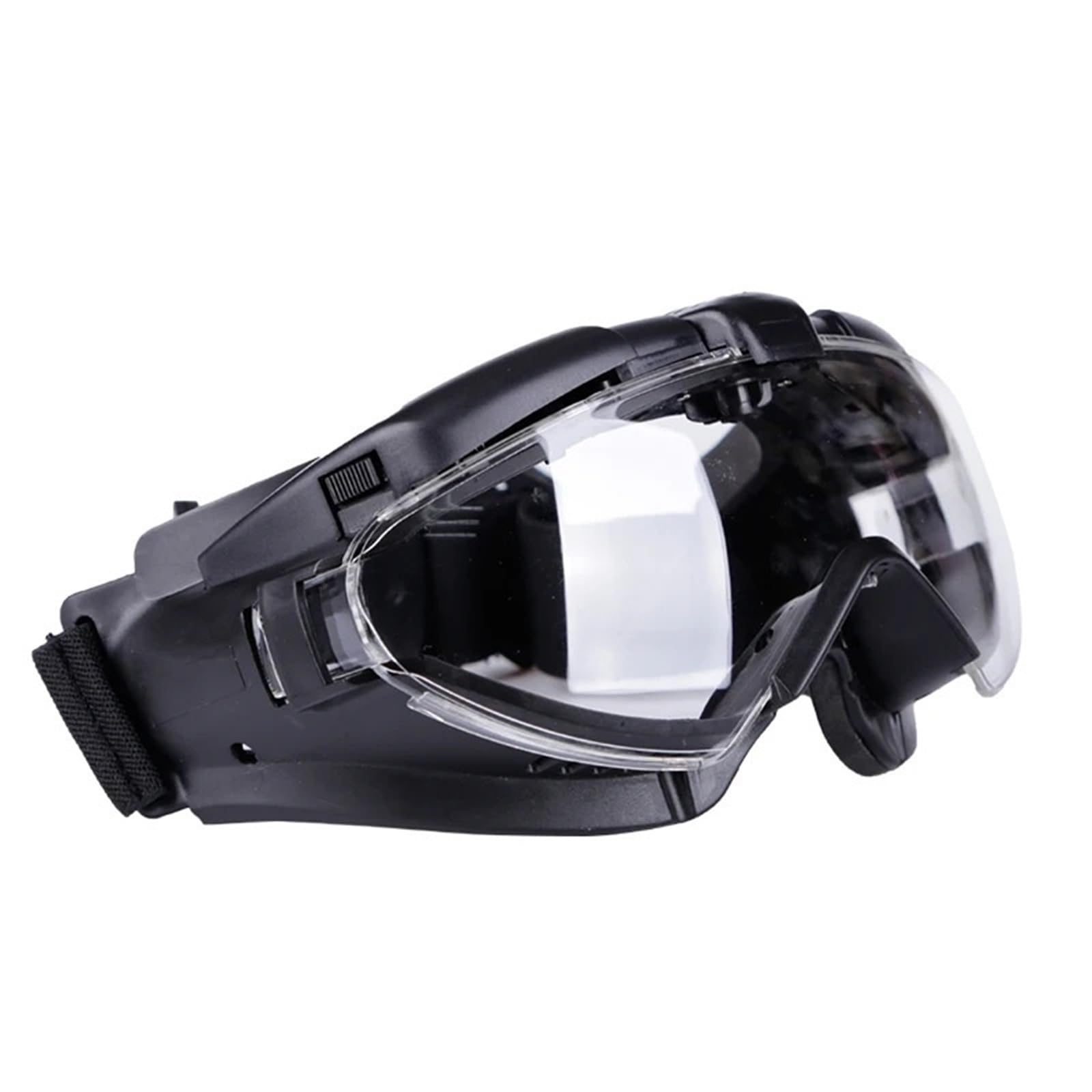 Jungle Leopard Lunettes Airsoft avec Ventilateur, Lunettes de Sport d'extérieur Anti-buée