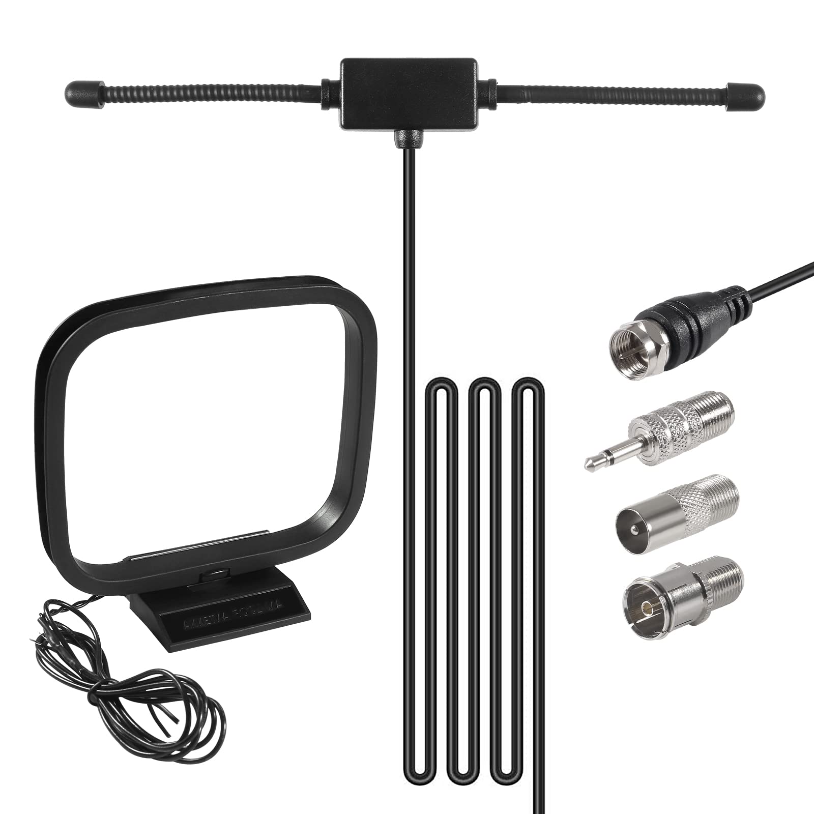 Buy AEDIKO FM Radio Antenna FM Dipole Antenna with Adapter for Yamaha