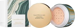 Mineral Veil Translucent Loose Setting Powder, Weightless Blurring, Baking & Finishing Face Powder, Pore Minimizer, Extends Makeup Wear, Talc-Free, Vegan