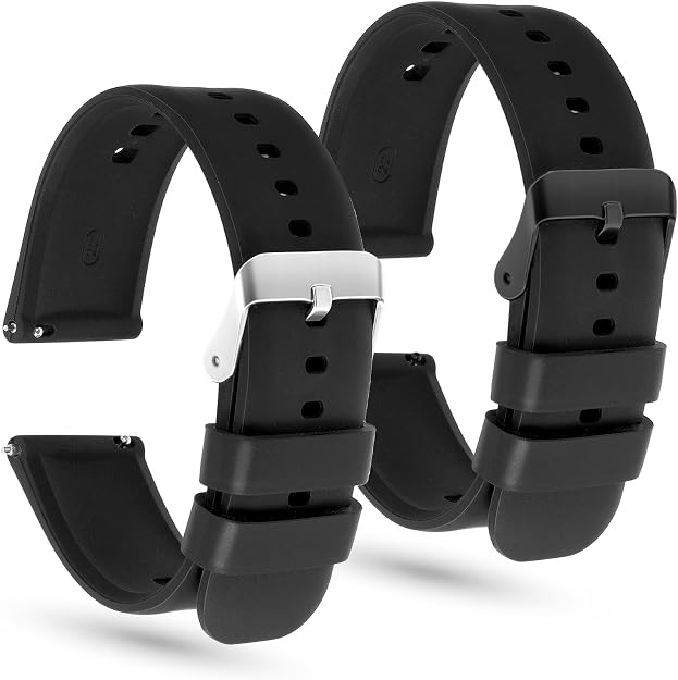Good Cheap Rubber 22m Watch Band Replacement T603027545_K0039822