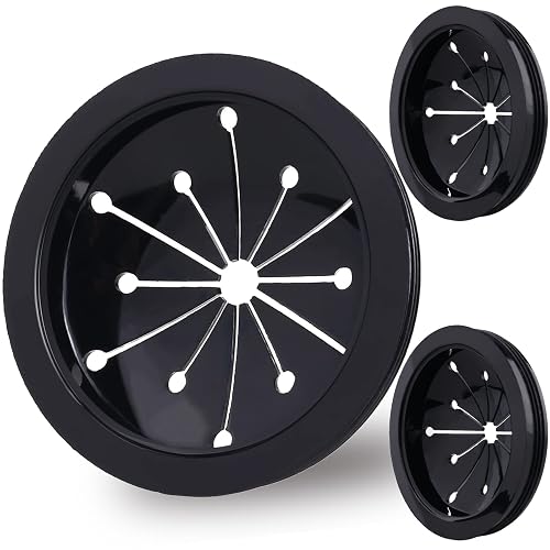 FNOVOY 3-Pack Garbage Disposal Splash Guard Sink Baffle